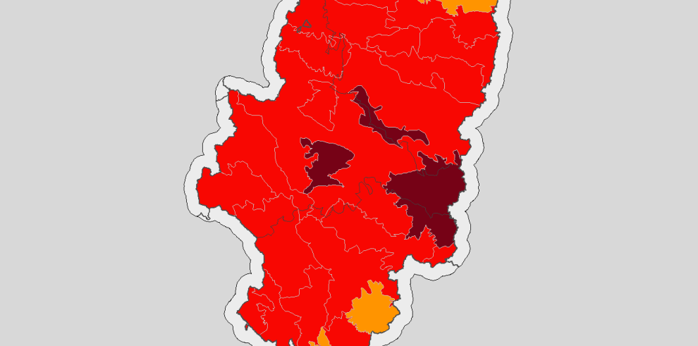 Continúa la alerta por riesgo de incendios en Aragón, especialmente en Bajo Ebro, Muela de Valmadrid y Muela de Alcubierre