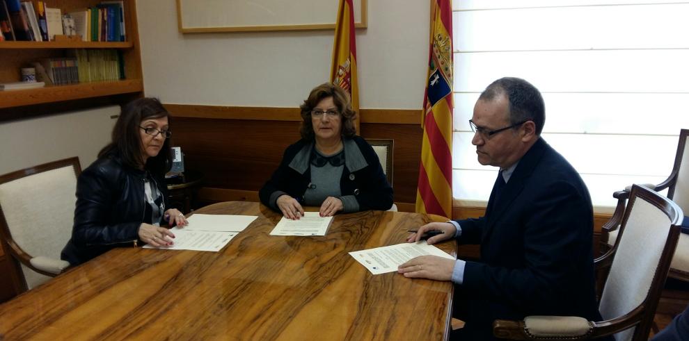 Gobierno de Aragón, FAMCP  y Endesa amplían su convenio de protección a las familias vulnerables para impedir la suspensión del suministro de gas