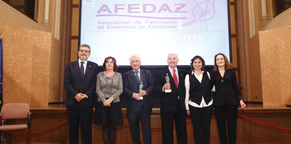 Broto destaca los premios Afedaz como forma de visibilizar la lucha contra el Alzheimer