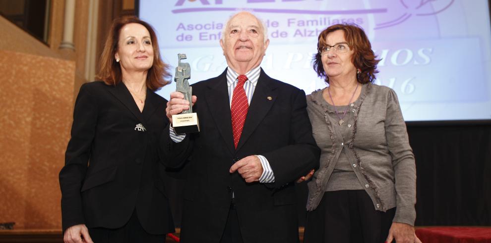 Broto destaca los premios Afedaz como forma de visibilizar la lucha contra el Alzheimer