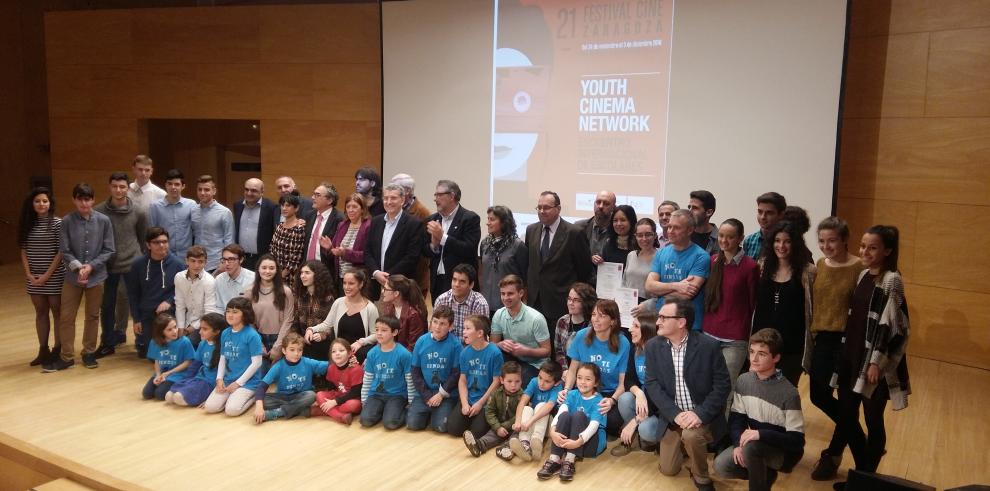 El programa Cine y Salud ha sido homenajeado en el Zaragoza Internacional Youth Film Festival