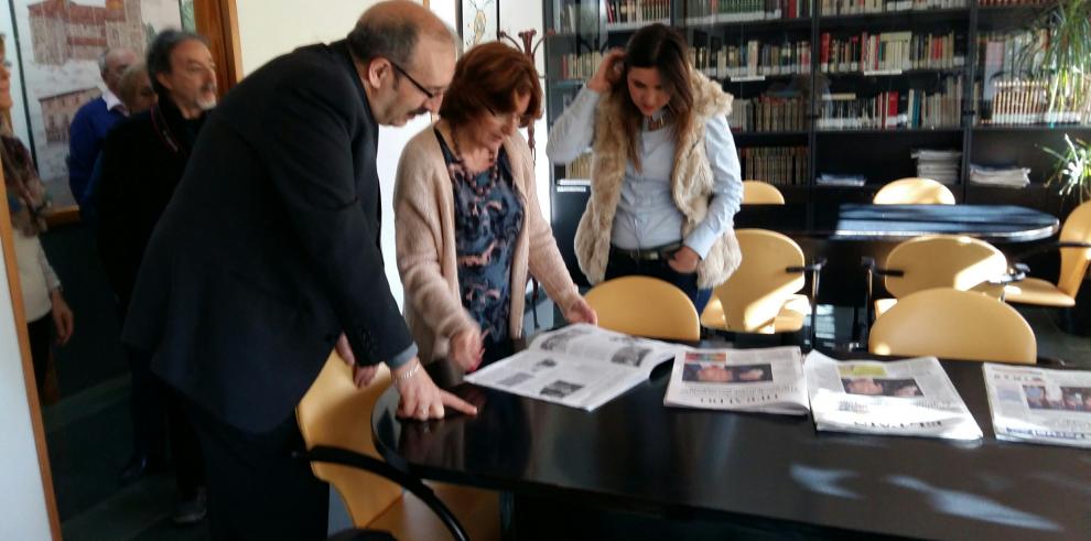 Broto manifiesta el compromiso del Gobierno de Aragón con el Ayuntamiento de Calamocha para mejorar la calidad de vida de las personas mayores