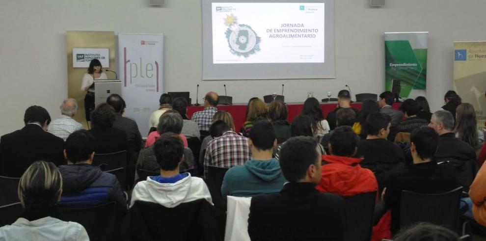 La jornada de Emprendimiento Agroalimentario reúne en Huesca a un centenar de asistentes