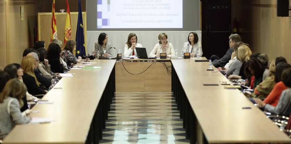 Empresas aragonesas intercambian sus experiencias y propuestas para aumentar el número de mujeres directivas