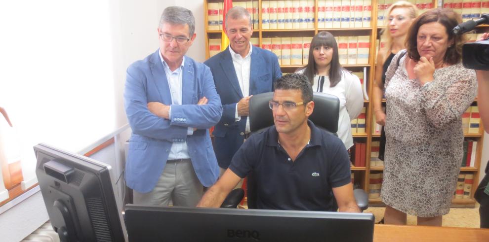 Los juzgados de Barbastro abren el camino hacia el expediente judicial electrónico