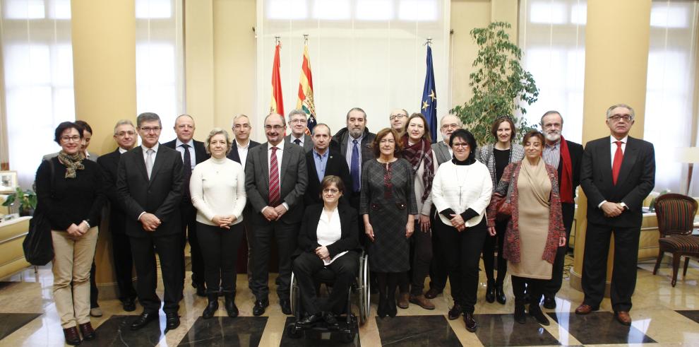 La transversalidad y el diálogo impulsan el convenio entre el Gobierno de Aragón y Cermi  para avanzar en la discapacidad 