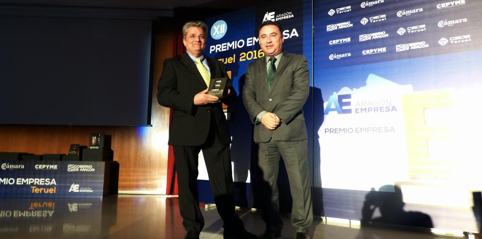 Grupo Arcoiris, Premio Empresa Teruel 2016