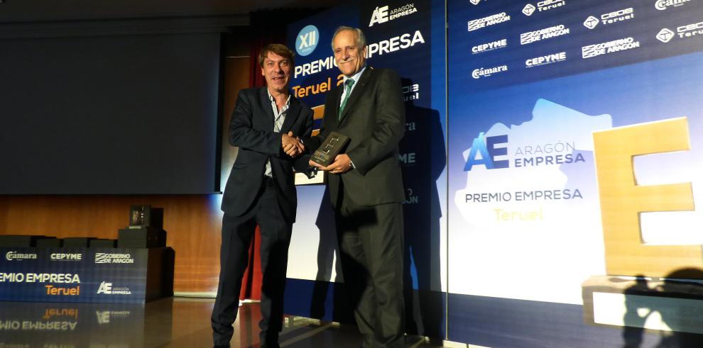 Grupo Arcoiris, Premio Empresa Teruel 2016