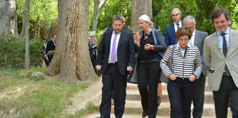 José Luis Soro destaca la importancia del Monasterio de Piedra como icono del turismo de sensaciones en Aragón