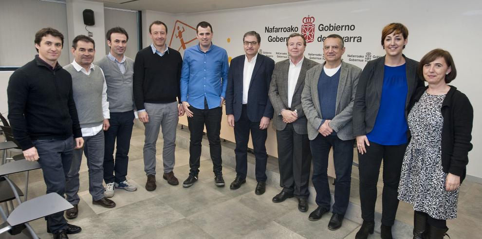 Aragón, Francia, País Vasco y Navarra trabajan en un convenio de deporte transfronterizo