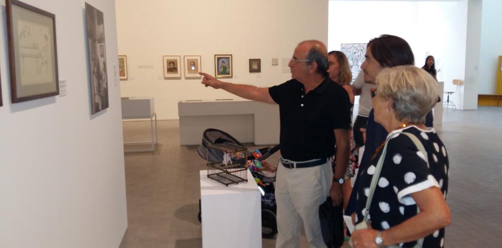 Visitas gratuitas y guiadas a la exposición de Ramón y Katia Acín en el IAACC Pablo Serrano