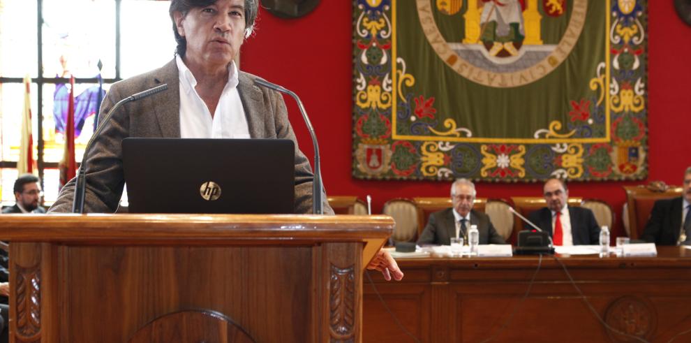 El Presidente de Aragón propone un pacto por  la ciencia que blinde presupuestos destinados a la innovación