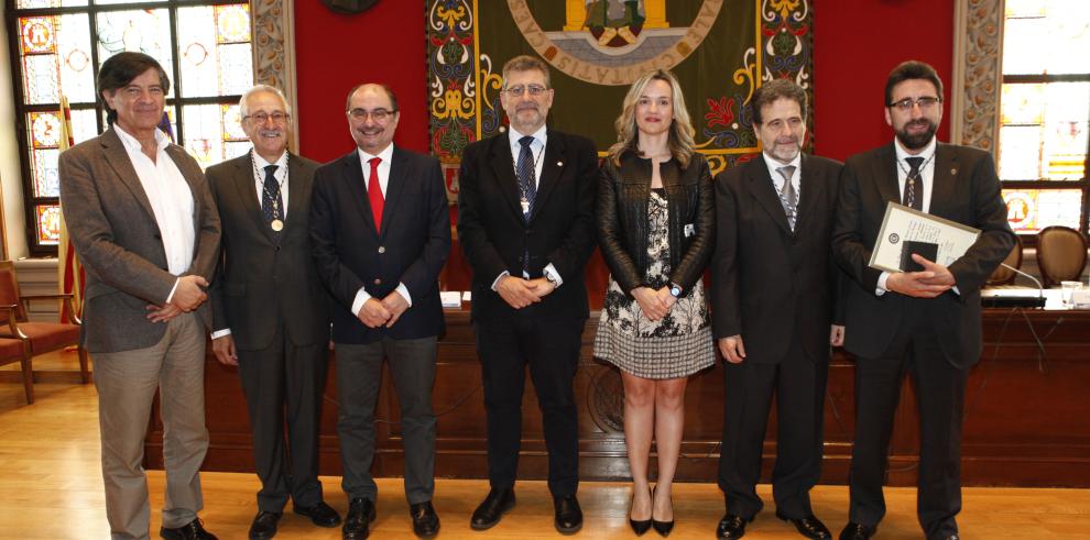 El Presidente de Aragón propone un pacto por  la ciencia que blinde presupuestos destinados a la innovación