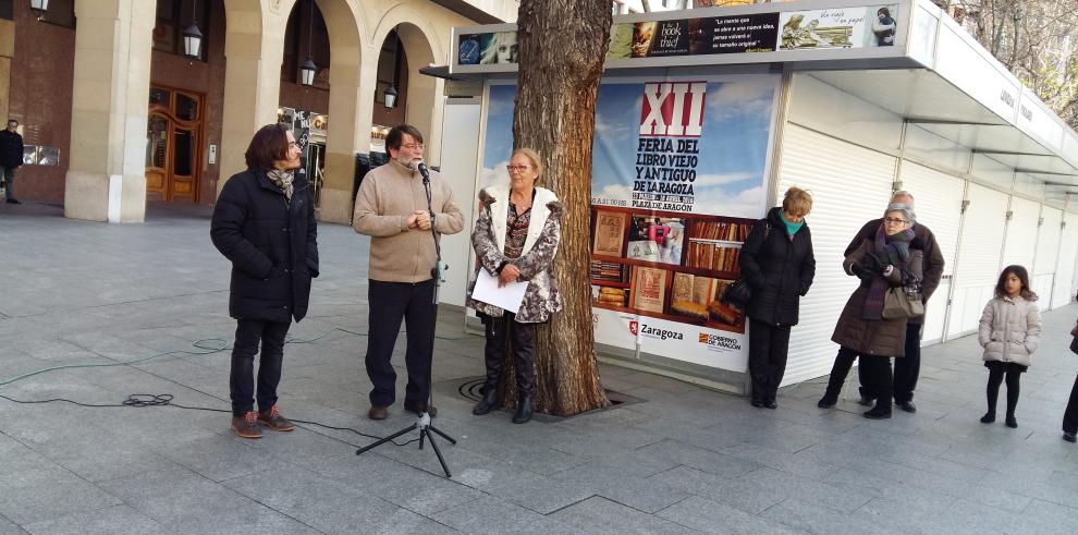 La Feria del Libro Viejo y Antiguo de Zaragoza recupera el apoyo del Gobierno de Aragón