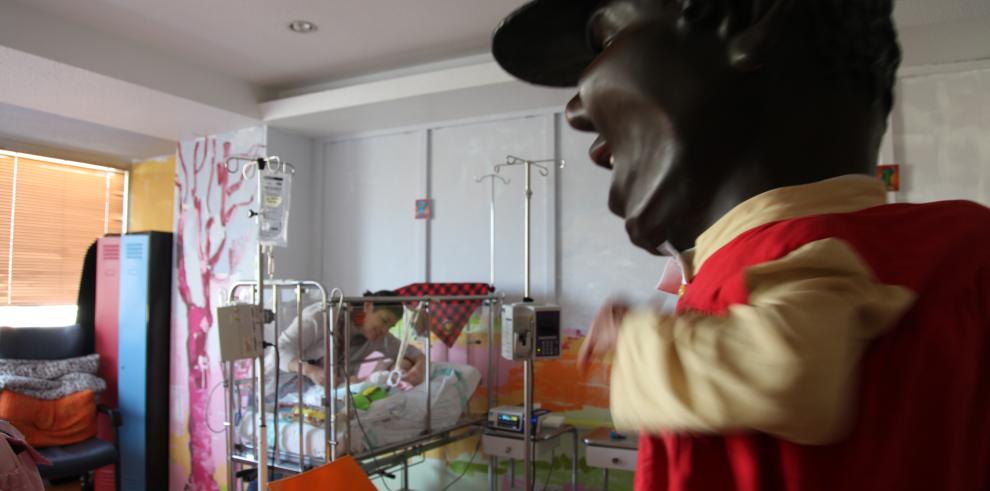 Las Fiestas del Pilar empiezan en el Hospital Infantil