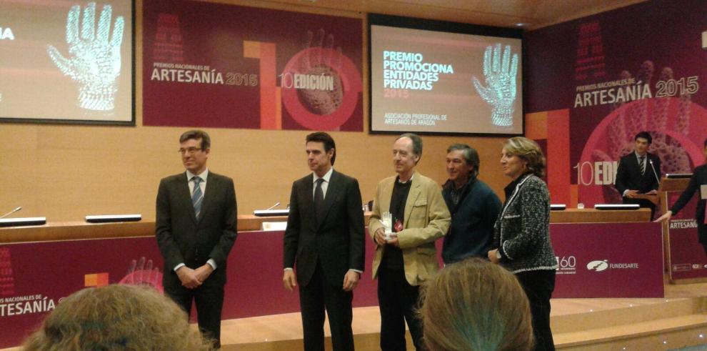 La Asociación Profesional de Artesanos de Aragón, Premio Nacional de Artesanía