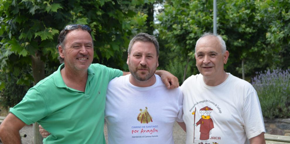 El potencial del Camino francés junto al río Aragón