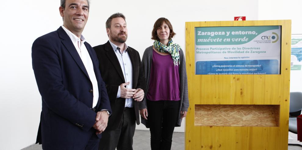 Abierto el proceso de participación para la elaboración de las Directrices Metropolitanas de Movilidad de Zaragoza