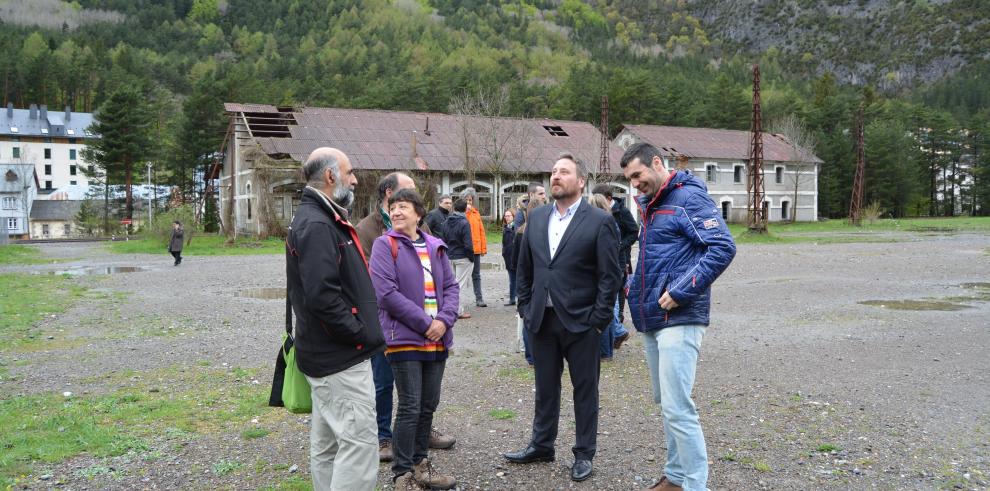 Primer paso para poner en marcha el proyecto de recuperación de la estación de Canfranc