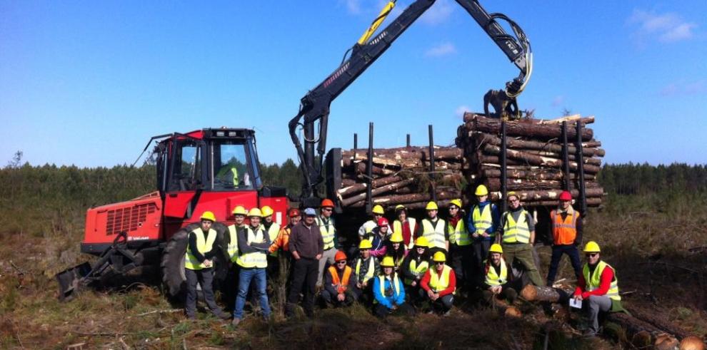 Diez años de viajes de intercambios forestales de los alumnos del IFA