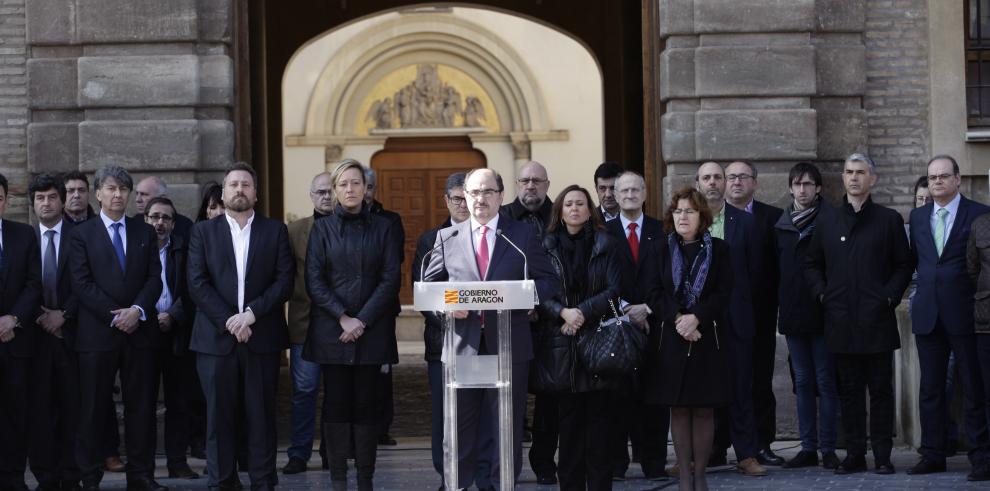 Aragón expresa su solidaridad con el pueblo belga y condena los bárbaros atentados ocurridos en Bruselas