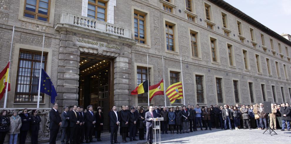 Aragón expresa su solidaridad con el pueblo belga y condena los bárbaros atentados ocurridos en Bruselas