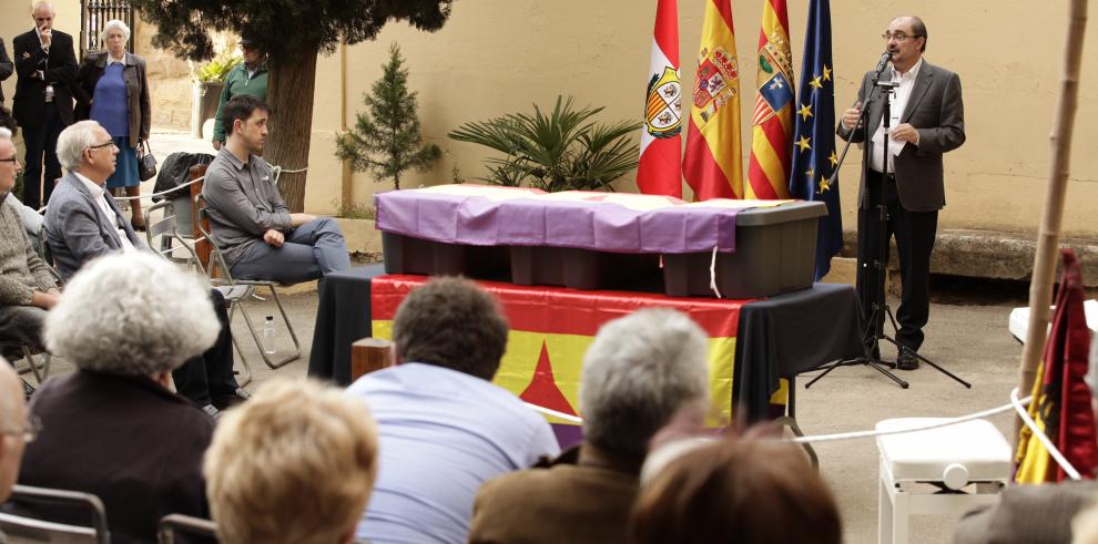 El Gobierno de Aragón trabaja ya en una ley de memoria democrática