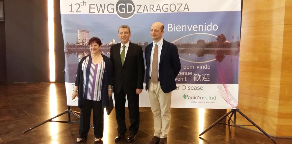 Celaya destaca que Aragón es "referente internacional" en la enfermedad de Gaucher