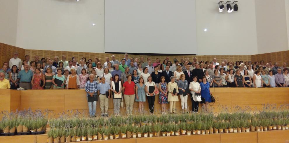 Educación homenajea a los 316 docentes jubilados este año en la provincia de Zaragoza