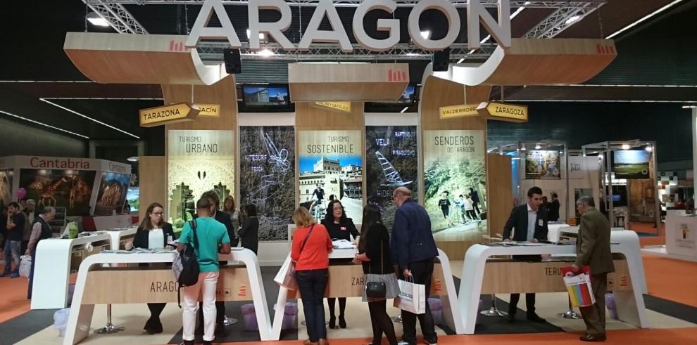 Aragón se promociona en Bilbao dentro de la feria Expovacaciones