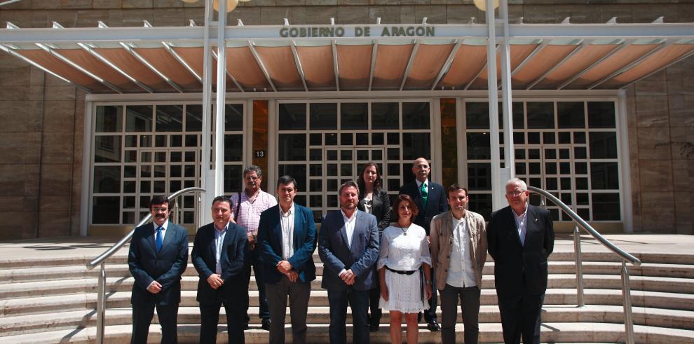 Acuerdo de colaboración entre las instituciones aragonesas para compartir la información geográfica