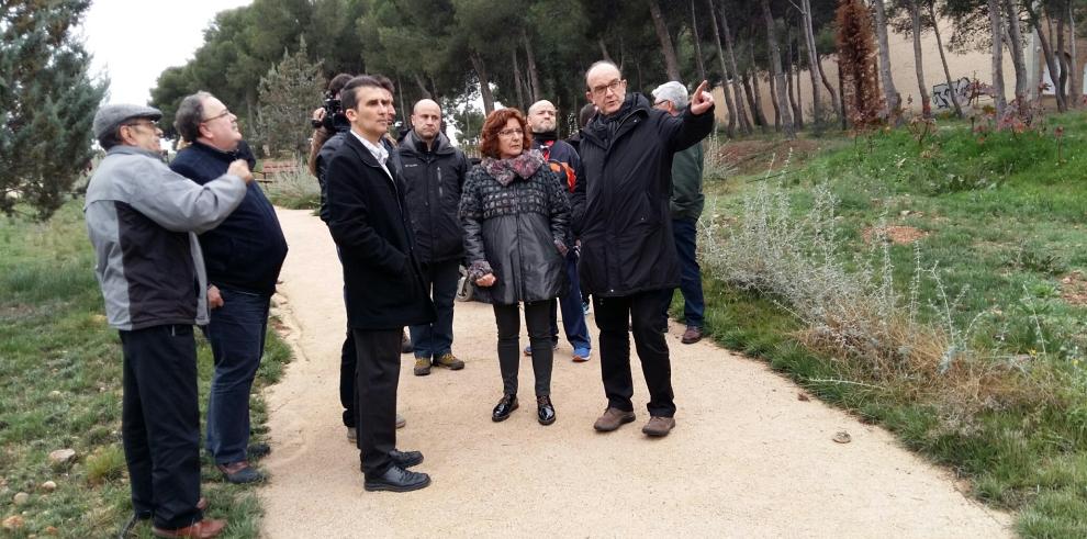 Broto anuncia que el Gobierno de Aragón seguirá acondicionando el entorno del antiguo centro de menores San Jorge para uso ciudadano