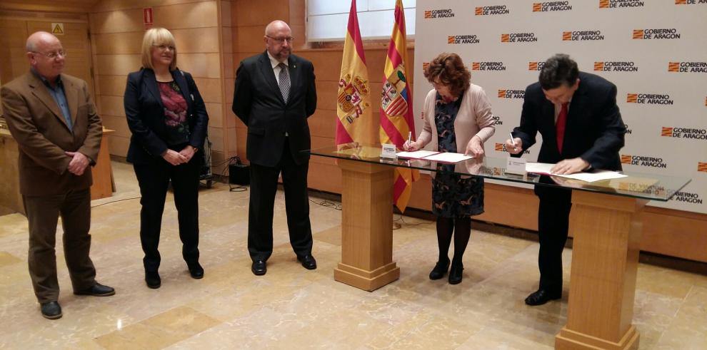 El Gobierno de Aragón crea una Escuela de Participación y firma un convenio marco de colaboración en esta materia con la Universidad de Zaragoza