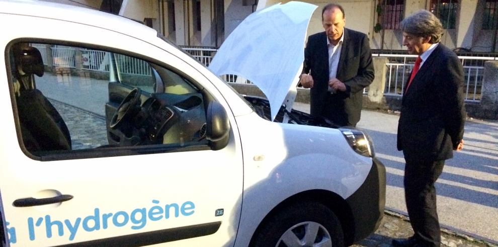 Aragón participa en la presentación del Corredor del Hidrógeno en Francia