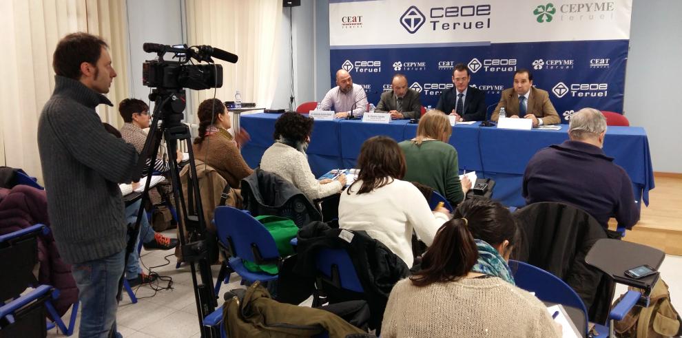 El IAF impulsa la formación del tejido empresarial de Teruel de la mano de CEOE y CEPYME