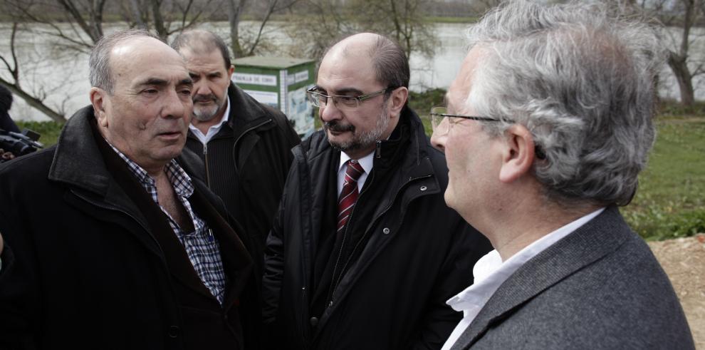  El Gobierno de Aragón compensará el retranqueo de motas y destinará 9 millones de euros al aseguramiento agrario 