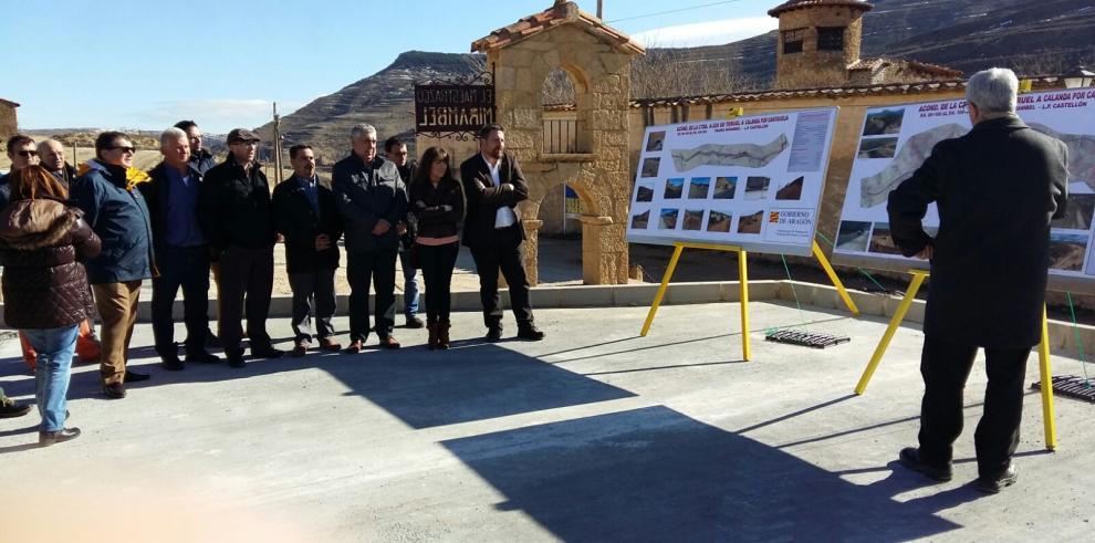 Soro señala que la nueva carretera de Mirambel será un impulso para el turismo