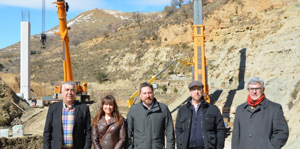 Soro señala que la nueva carretera de Mirambel será un impulso para el turismo