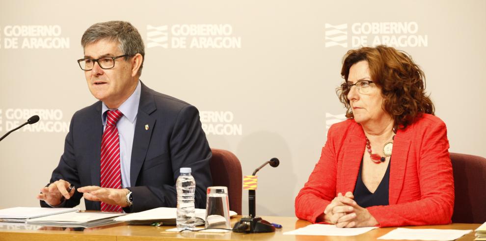 El Gobierno de Aragón aprueba el FITE  de 2016 y reclama su firma cuanto antes