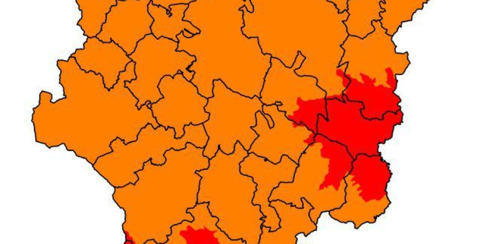 Prealerta roja por riesgo de incendios forestales 