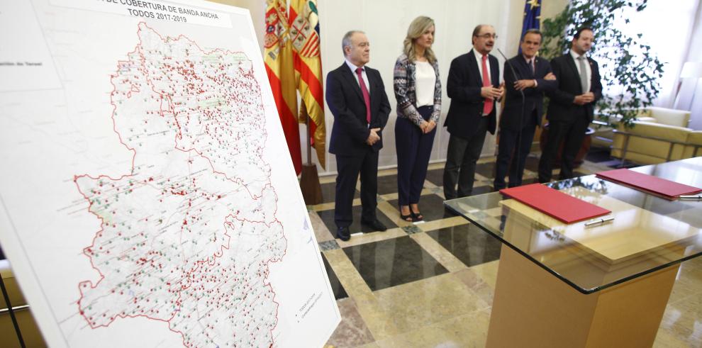 Aragón llevará la banda ancha a todo su territorio antes de 2.020 para garantizar la igualdad de oportunidades