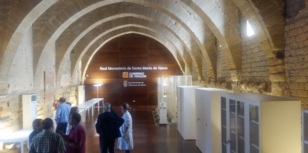 El Real Monasterio de Santa María de Sijena, listo para recibir los bienes 