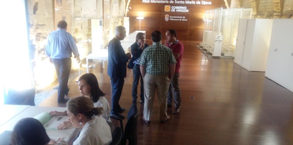 El Real Monasterio de Santa María de Sijena, listo para recibir los bienes 