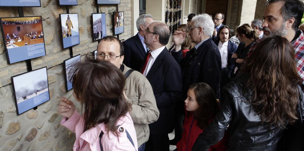 El presidente Lambán recorre las actividades del Pignatelli y visita el Paseo Independencia