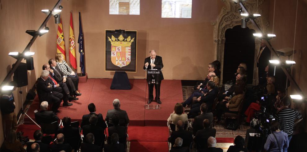 Lambán: “Fernando II ha sido el aragonés más influyente de la historia. Puso la primera piedra de la construcción de la unidad de España”