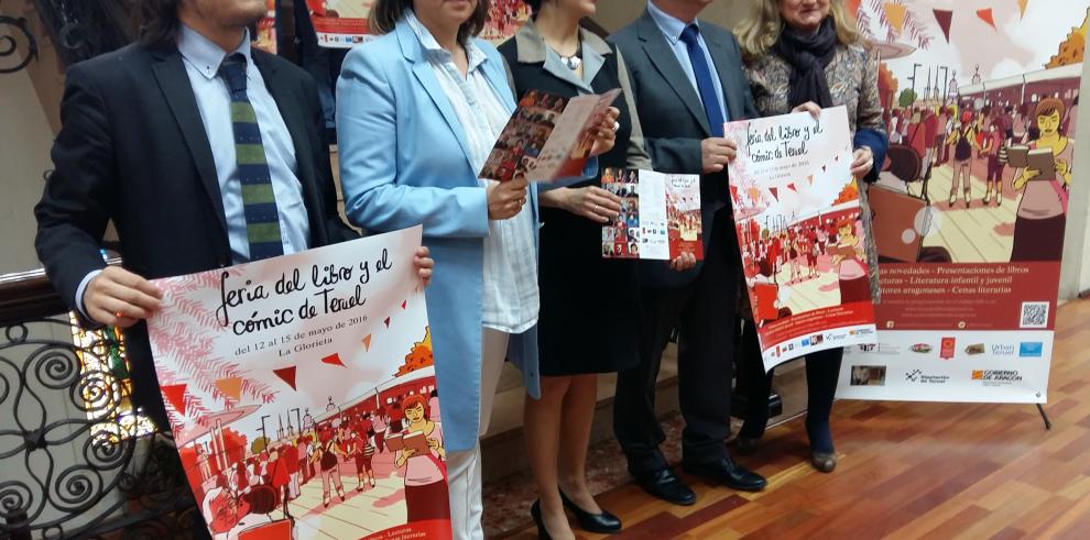  "Durante todo el fin de semana queremos acercar la cultura de la lectura y el amor por los libros a todos los turolenses"