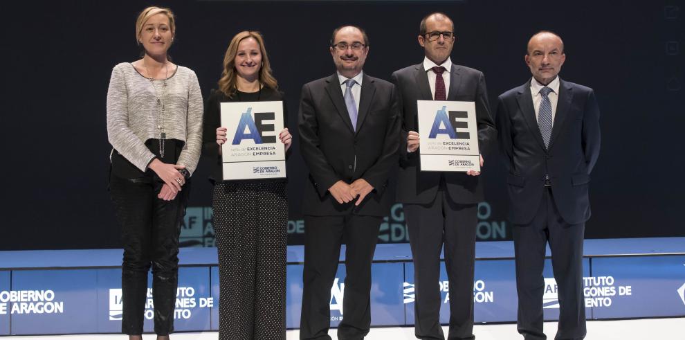 Record histórico de participación de empresas aragonesas en el XX aniversario del Premio a la Excelencia Empresarial