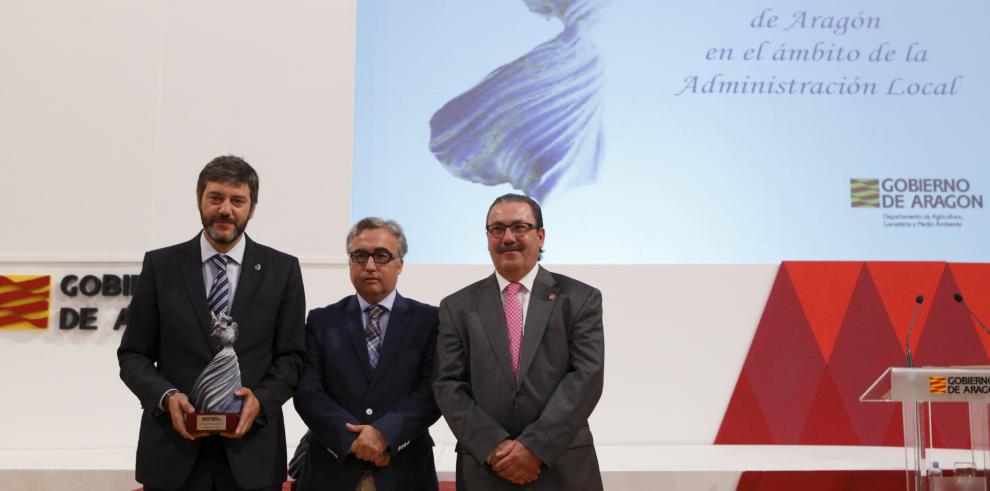 Javier del Valle Melendo, Premio Medio Ambiente de Aragón 2015