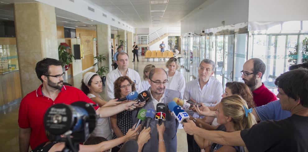 El Gobierno de Aragón declara un día de luto por la muerte de ocho personas en un incendio en una residencia de ancianos