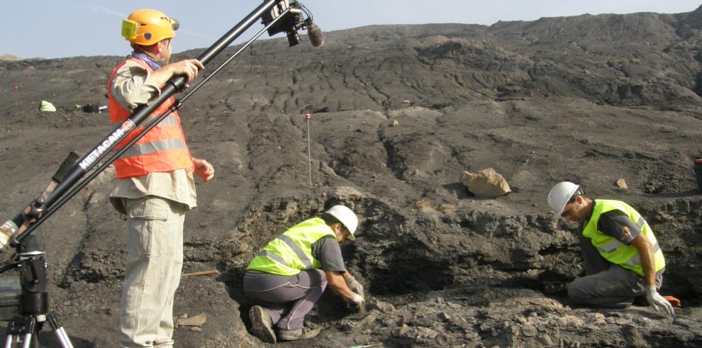 Un nuevo satélite de Territorio Dinópolis muestra la excepcional riqueza paleontológica de Ariño